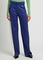 Wales Bonner Mantra Panelled Jersey Track Pants Navy