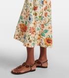Ulla Johnson Fiora floral cotton midi dress