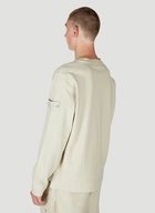 Stone Island - Ghost Logo Patch Sweatshirt in Beige