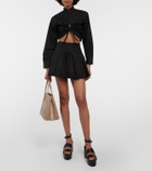 Alaïa Le Mina 32 New Vienne leather tote bag