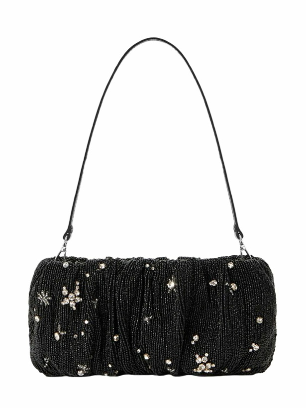 Photo: STAUD - Beaded Bean Embellished Shoulder Bag