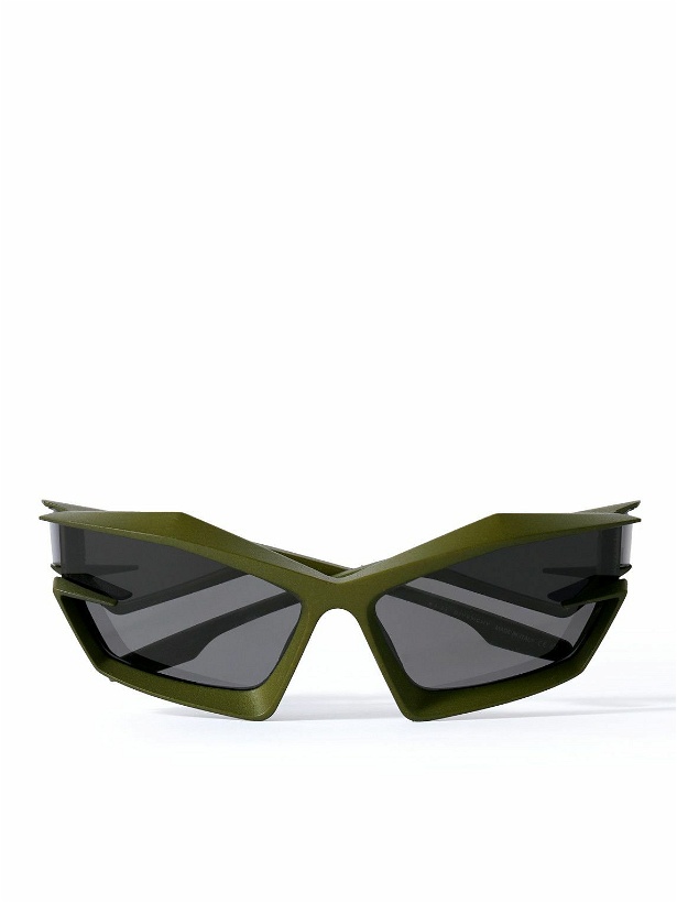 Photo: Givenchy - Injected Cat-Eye Acetate Sunglasses