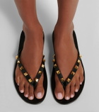 Valentino Garavani Rockstud leather thong sandals