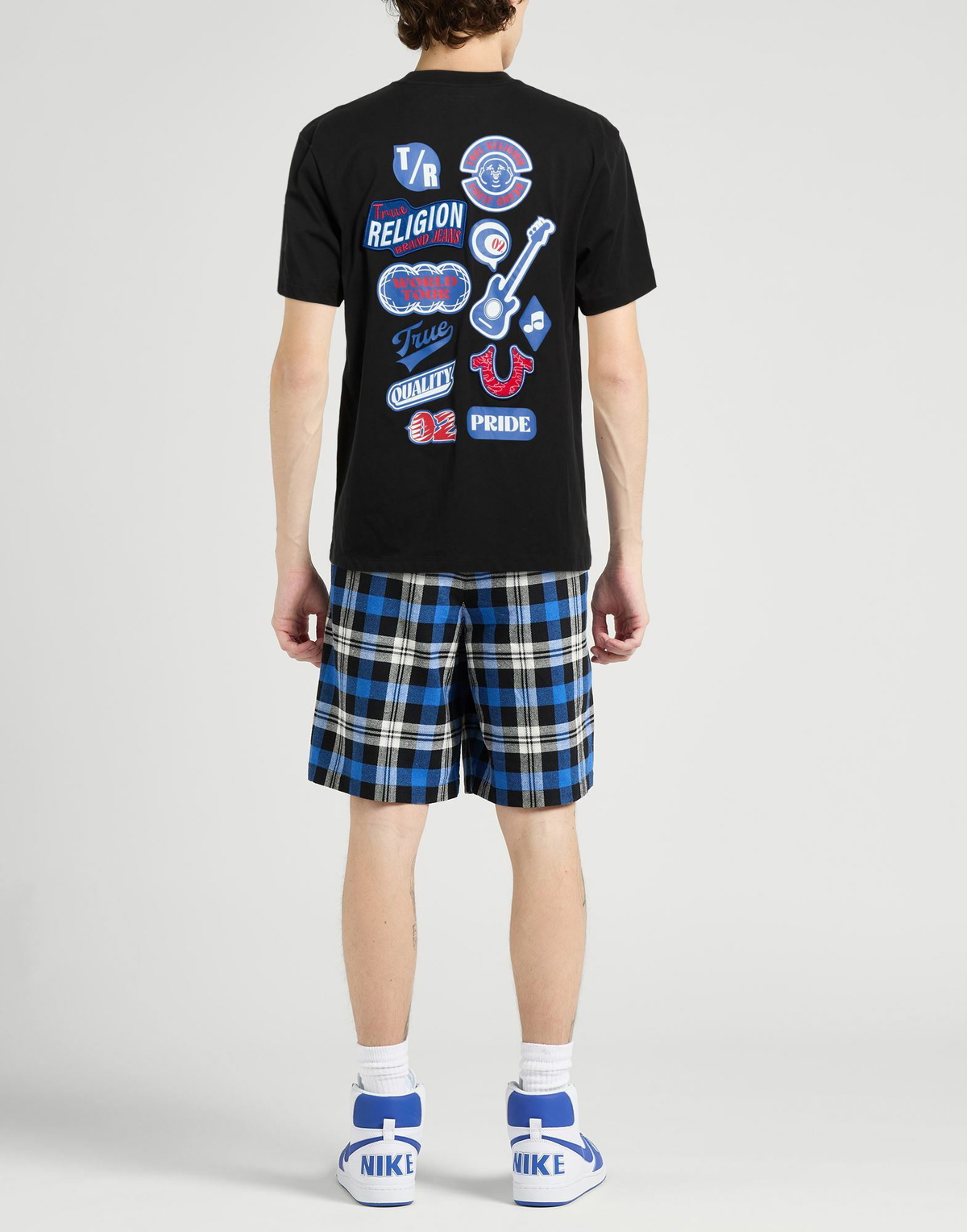 True Religion Mens T-shirt in Black