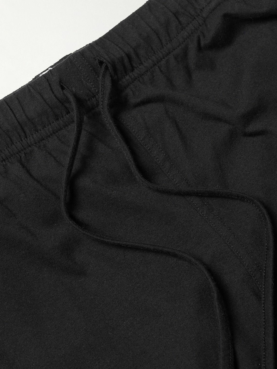Hemen Biarritz - Fenix Cotton-Jersey Pyjama Shorts - Black