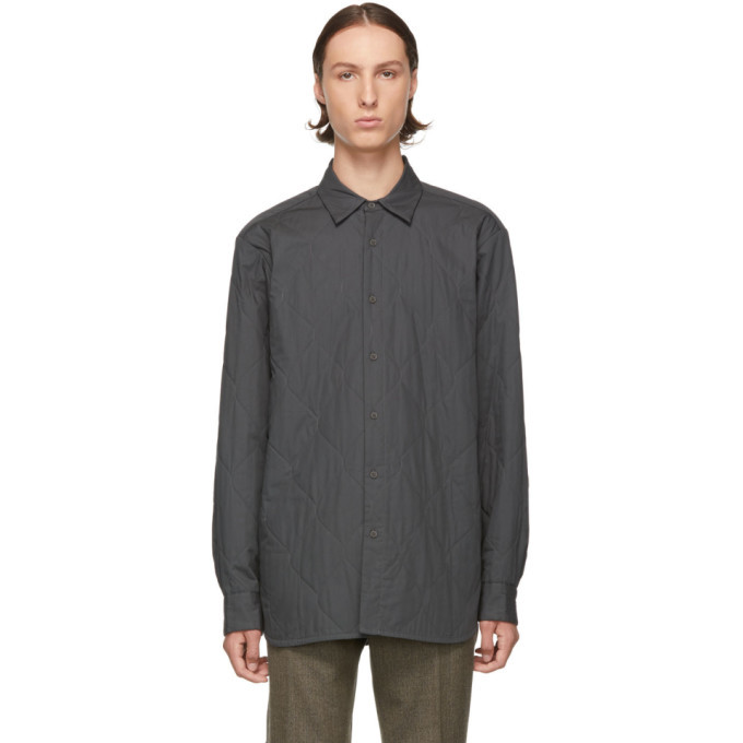 Photo: Dries Van Noten Green Constable Shirt