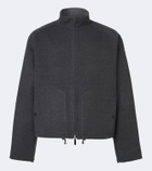 Stòffa Reversible wool fleece jacket