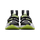 Palm Angels Green and Black Recovery Sneakers