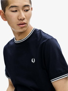 Fred Perry T Shirt Blue   Mens