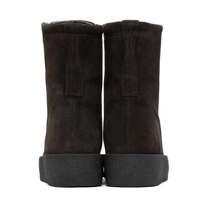 yeezy crepe boot black