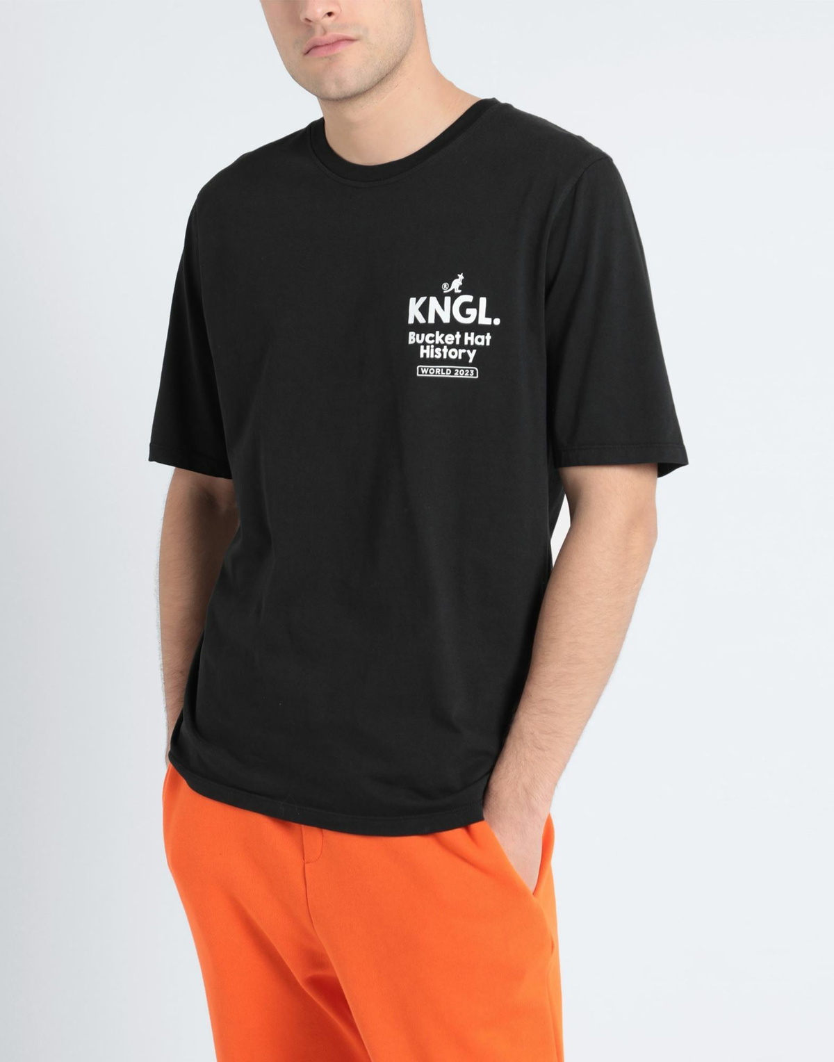 Kangol Mens T-shirt in Black