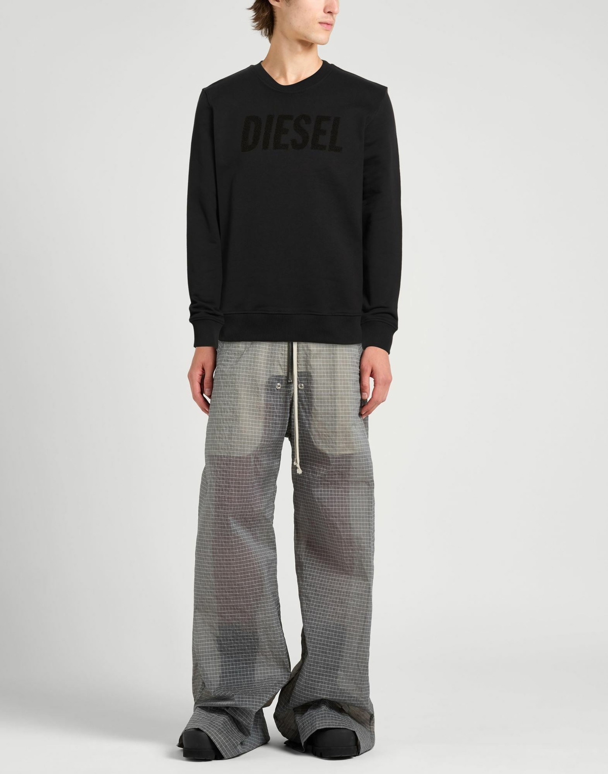 Diesel Mens Sweatshirt in Black