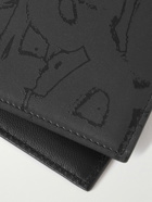 Alexander McQueen - Printed Leather Billfold Wallet