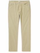 Officine Générale - James Slim-Fit Straight-Leg Cotton-Corduroy Trousers - Neutrals