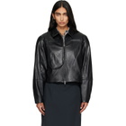 Paloma Wool Black Banui Leather Jacket