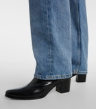Saint Laurent Jill 60 leather ankle boots
