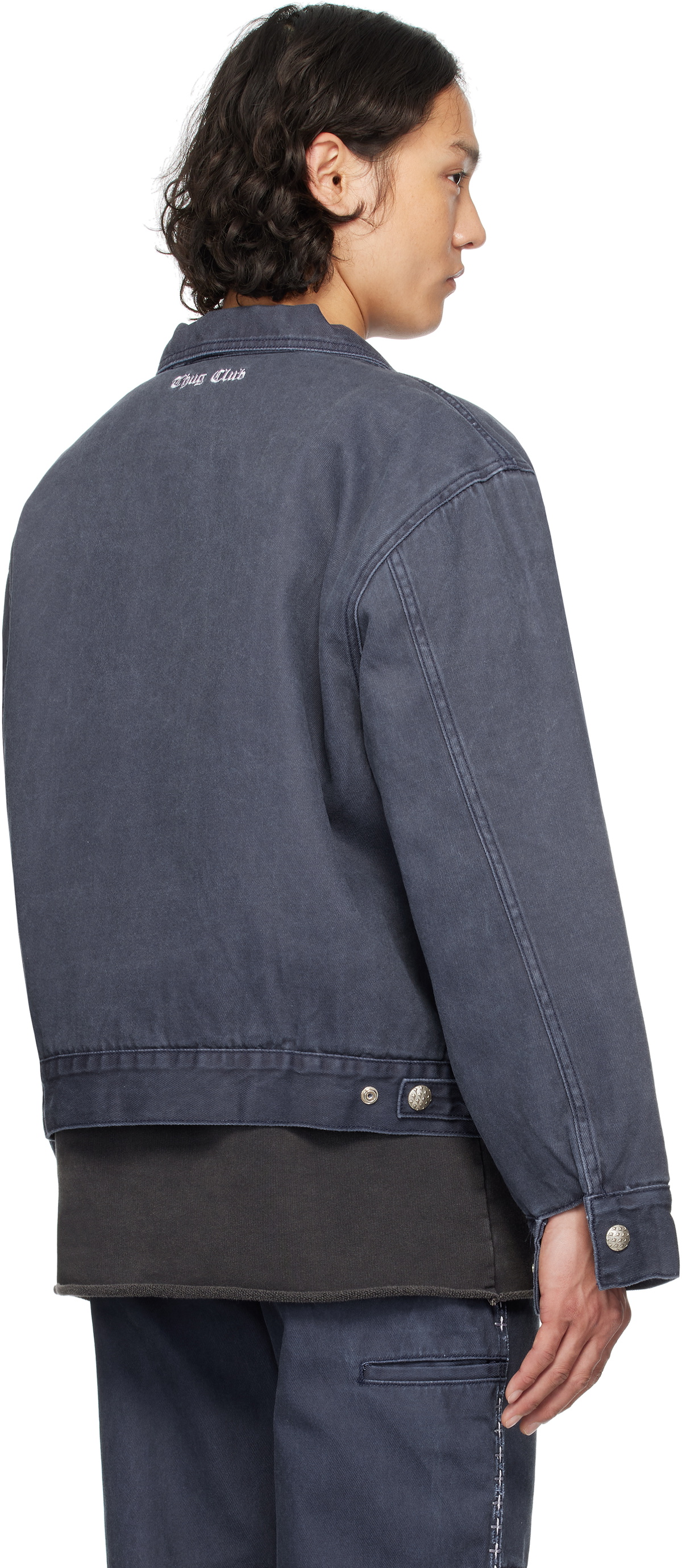 Thug Club Navy Dickies Edition TC Eisenhower Denim Jacket