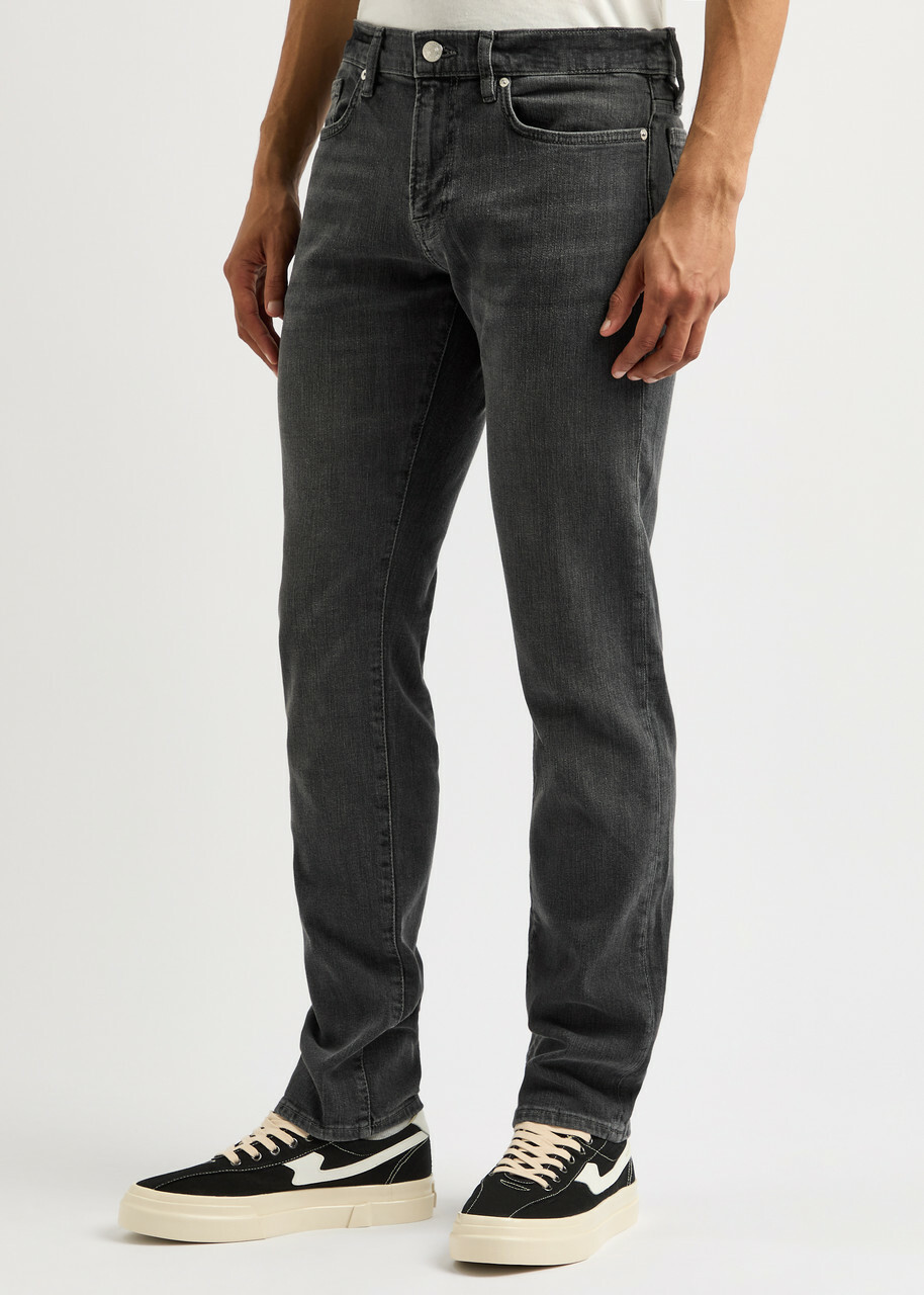 Frame L'Homme Slim Slim-leg Jeans Black