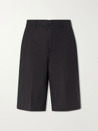 Rick Owens - Straight-Leg Cotton-Blend Canvas Shorts - Black