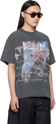 Ksubi Gray Death Snake Ekcess S/S Rhino T-shirt