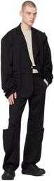 ænrmòus Black Atri Eyck Trousers