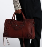 Balenciaga Le City Medium leather top-handle bag