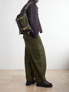 Master-Piece - Potential Leather-Trimmed Shell Messenger Bag