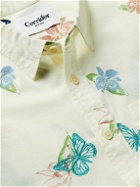 Corridor - Embroidered Printed Cotton-Voile Shirt - White