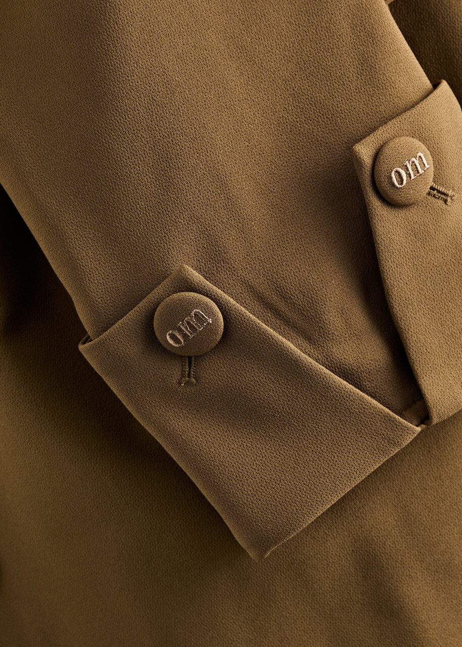 Odd Muse Ultimate Muse Crepe Jacket Olive