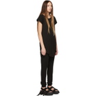 Boris Bidjan Saberi Black Garment-Dyed T-Shirt