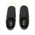 Raf Simons Men's Antei Oversized Sneakers in Black/White/Cream