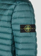 Stone Island - Compass Patch Hooded Jacket in Green