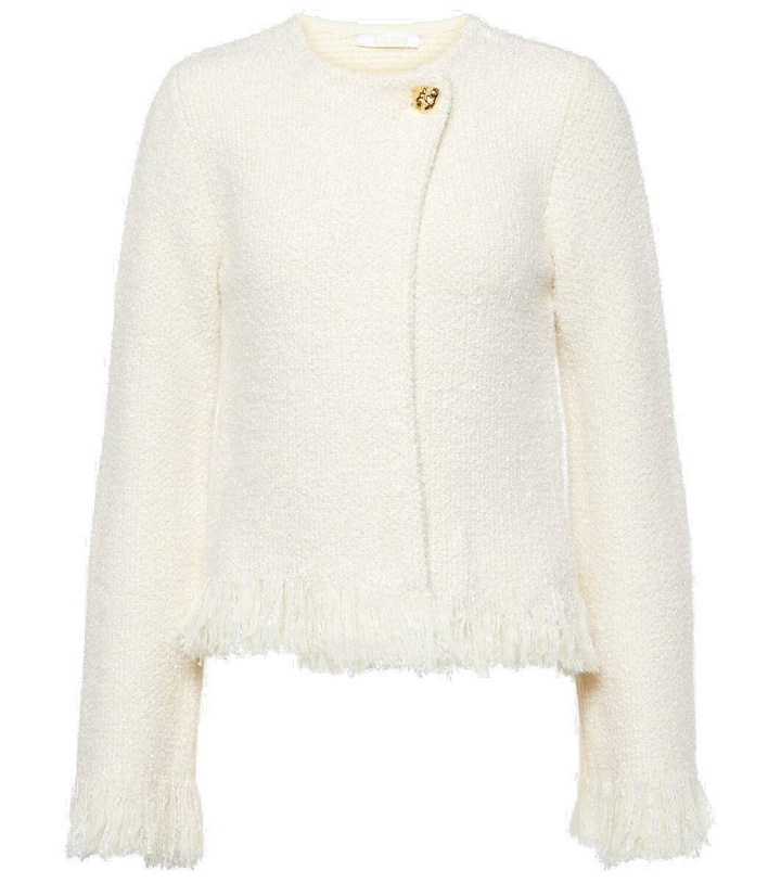 Photo: Chloé Wool, silk, and cashmere-blend jacket