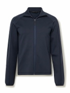 Aztech Mountain - Ajax Slim-Fit Stretch-Jersey Zip-Up Ski Mid-Layer - Blue
