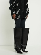 BALENCIAGA - 90mm Waders Leather Boots