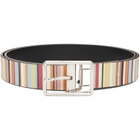 Paul Smith Multicolor Cut2Fit Reversible Belt