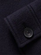 Mr P. - Cashmere and Virgin Wool-Blend Blouson Jacket - Blue