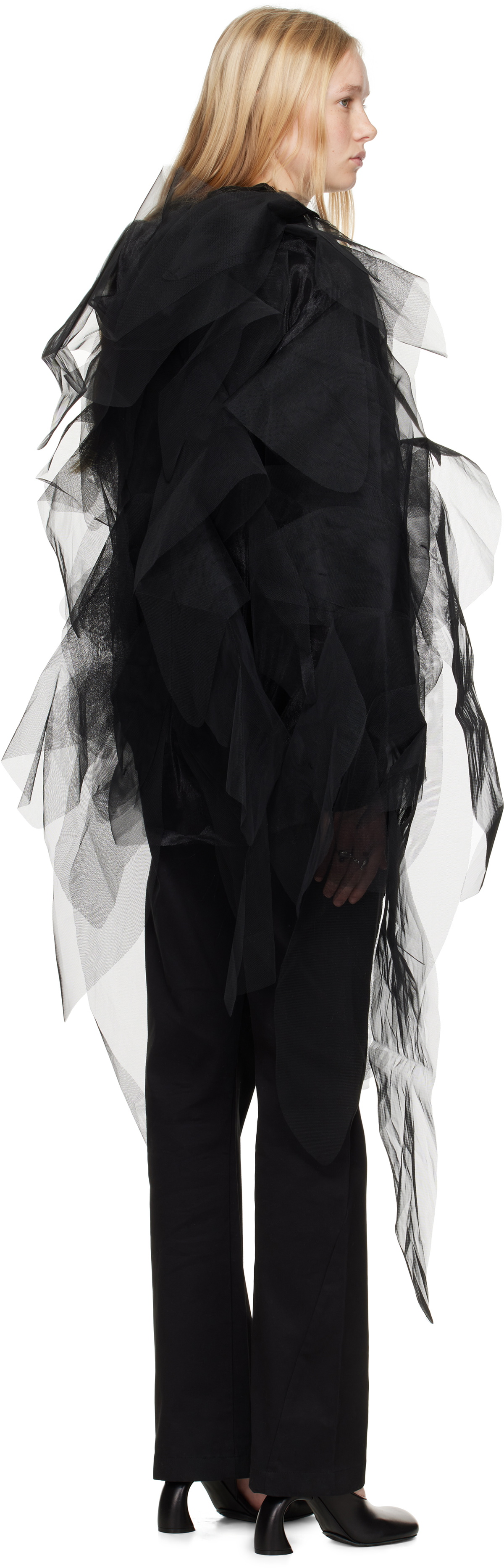 POST ARCHIVE FACTION (PAF) Black 8.0 Left Technical Jacket