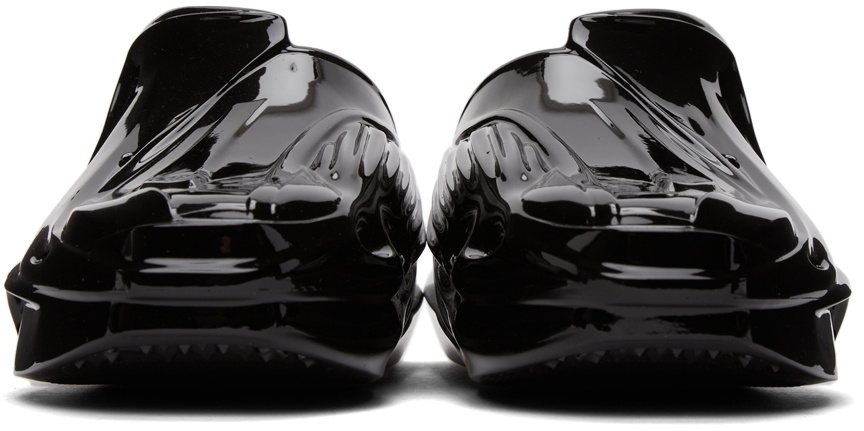 1017 ALYX 9SM Black Shiny Mono Slip-On Sneakers 1017 ALYX 9SM