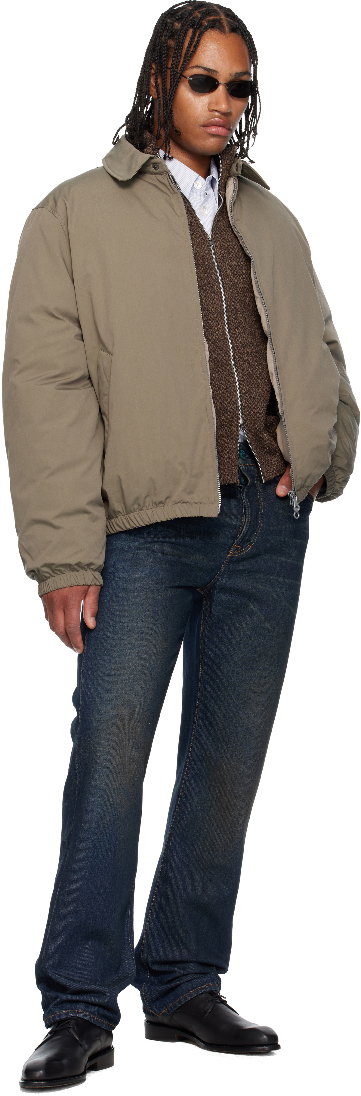 OUR LEGACY Khaki Avenue Puffa Jacket Our Legacy