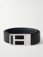 TOM FORD - 3.5cm Reversible Full-Grain Leather Belt - Black