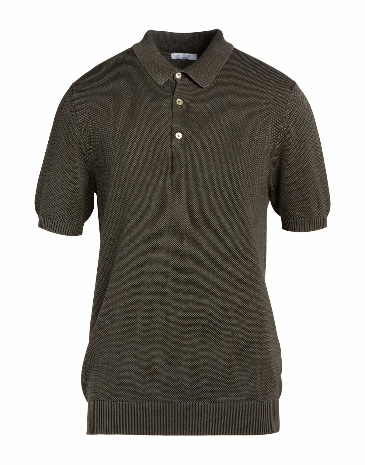 Boglioli Mens Sweater in Dark green