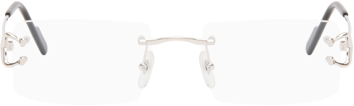 Photo: Cartier Silver 'C de Cartier' Glasses