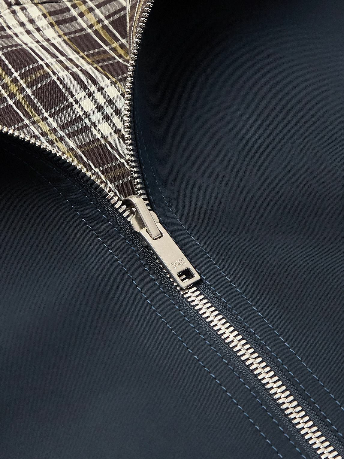 Bottega Veneta - Reversible Cotton-Drill Blouson Jacket - Blue