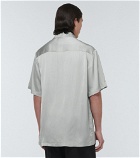 Jil Sander - Shirt 36 satin bowling shirt