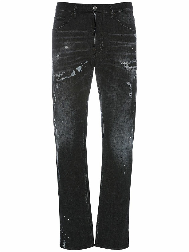 Photo: DSQUARED2 - 642 Stretch Cotton Denim Jeans