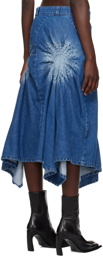 Masha Popova Blue Drift Skirt