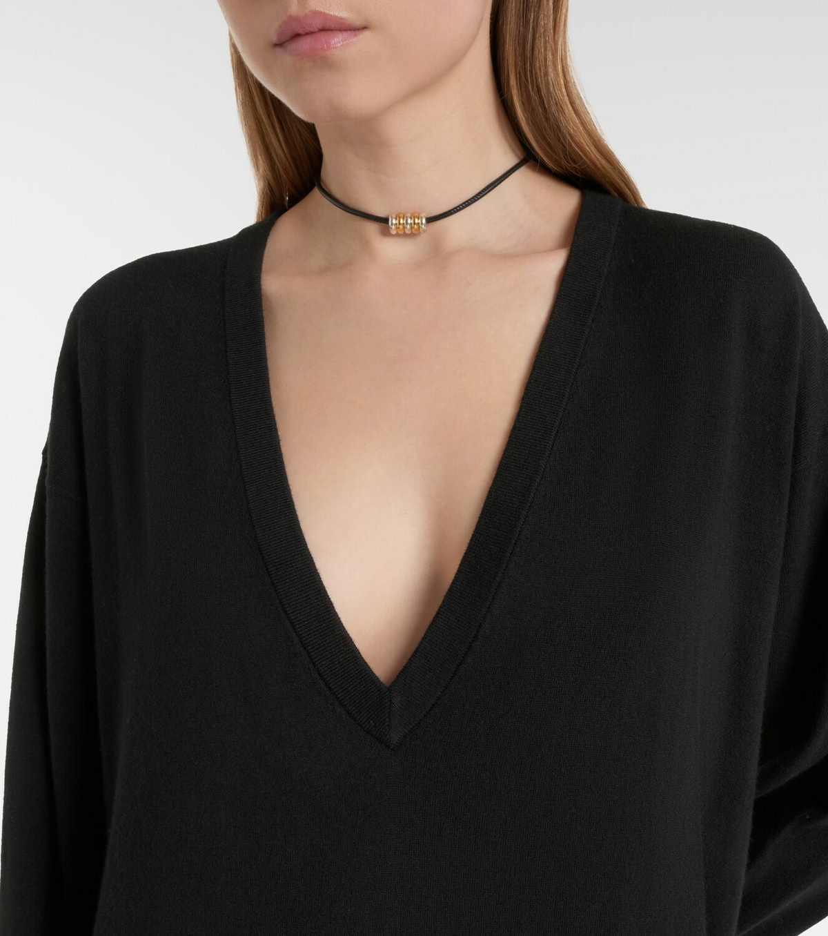 Extreme Cashmere N°480 Invite cotton and cashmere maxi dress
