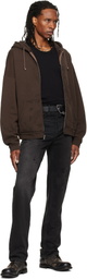 ALEXANDER DIGENOVA Black Underground Painter Jeans