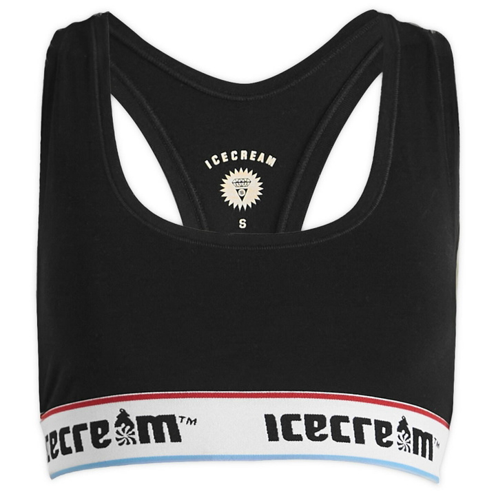Photo: ICECREAM Women's Soft Serve Bralette in Black